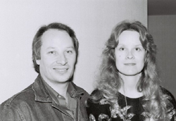 Joe and Karen Lansdale at the 1989 World Fantasy Convention